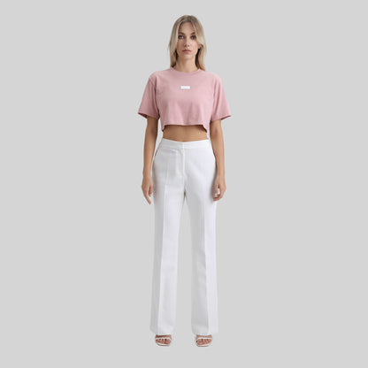 ANDRETTI CROP TOP BRIDAL ROSE W