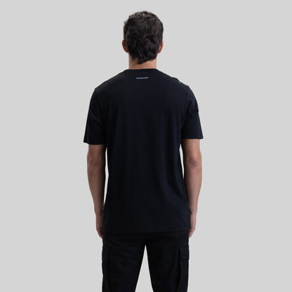 AYRTON T-SHIRT BLACK MEN REGULAR