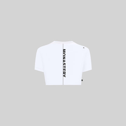 ANDRETTI CROP TOP WHITE W