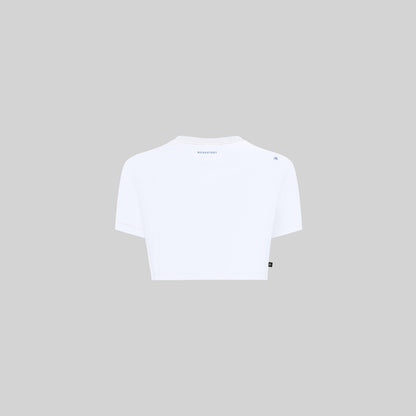 VETTEL CROP TOP WHITE W