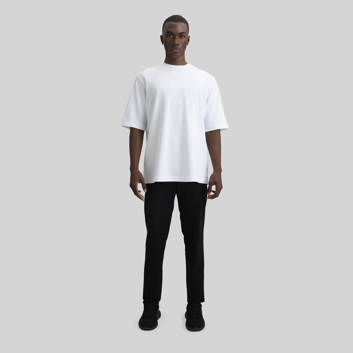 ROSSO T-SHIRT MEN OVERSIZE WHITE