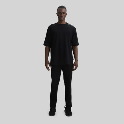 ROSSO T-SHIRT MEN OVERSIZE BLACK