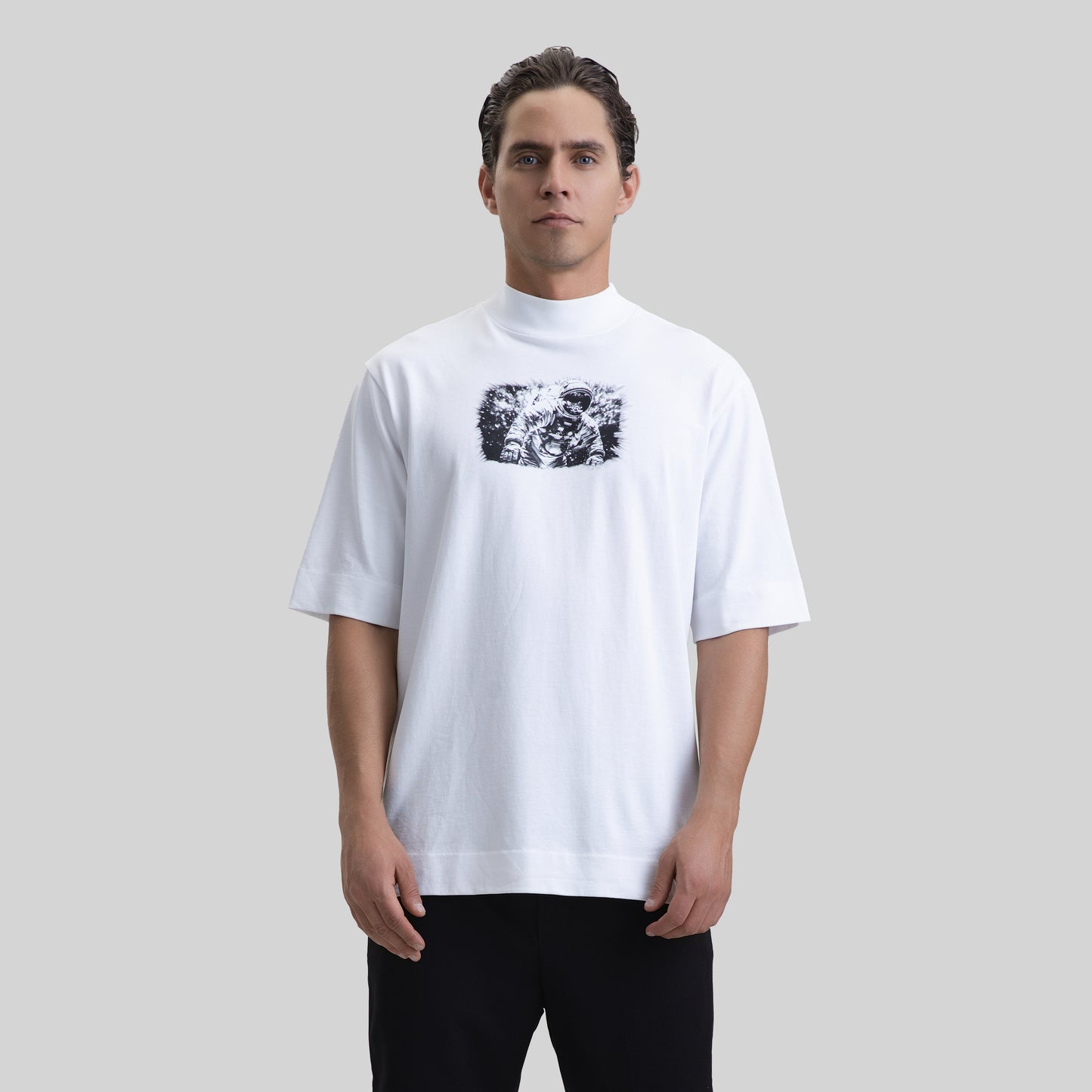 ROUGE T-SHIRT WHITE MEN OVERSIZE