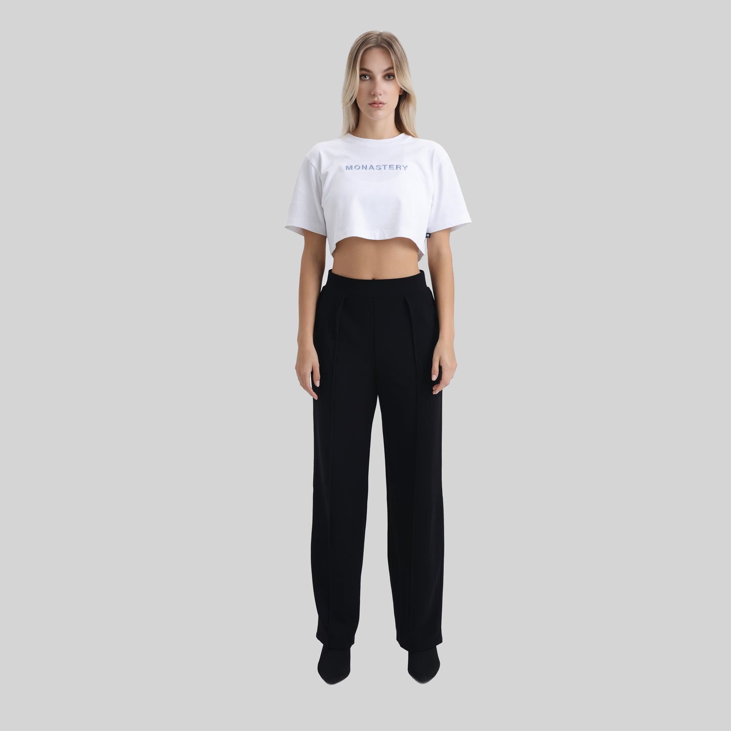 VETTEL CROP TOP WHITE W