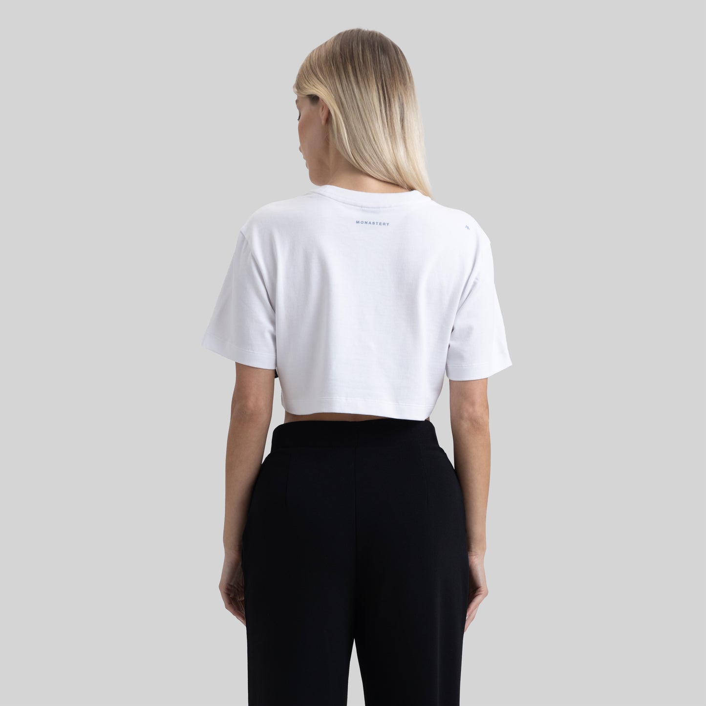 VETTEL CROP TOP WHITE W