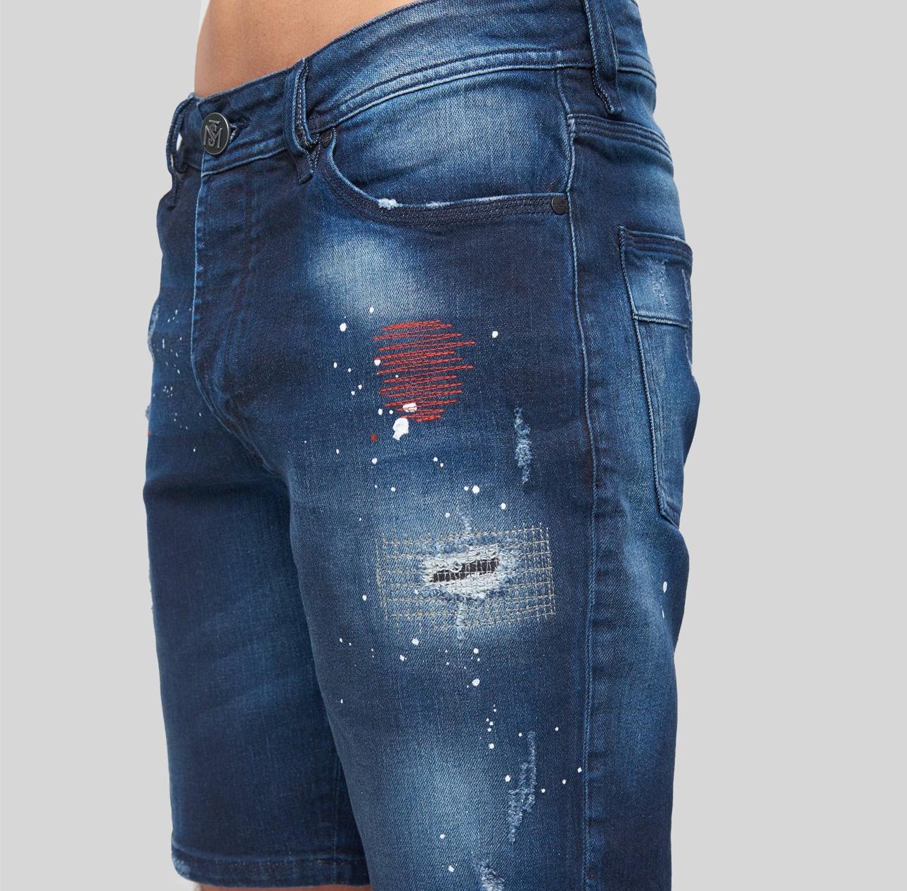 SOLARI BLUE DENIM SHORT