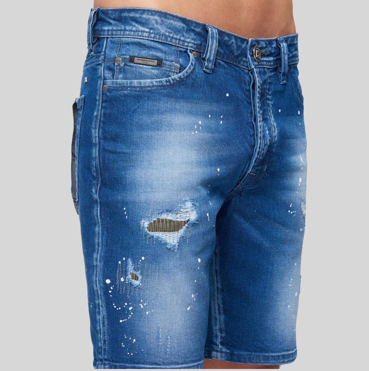 ASTROPHEL BLUE DENIM SHORT