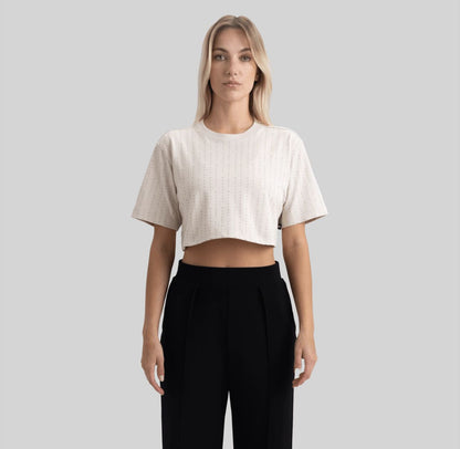 PONTIAC CROP TOP MOONBEAM W